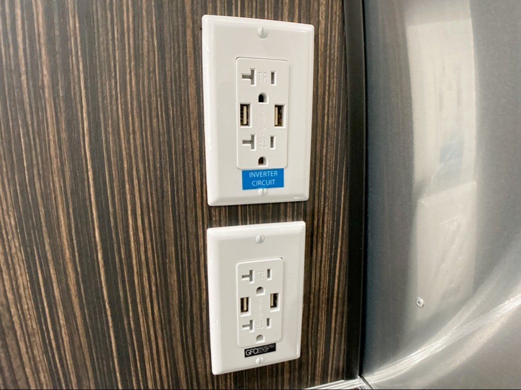 Additional Outlets and USB